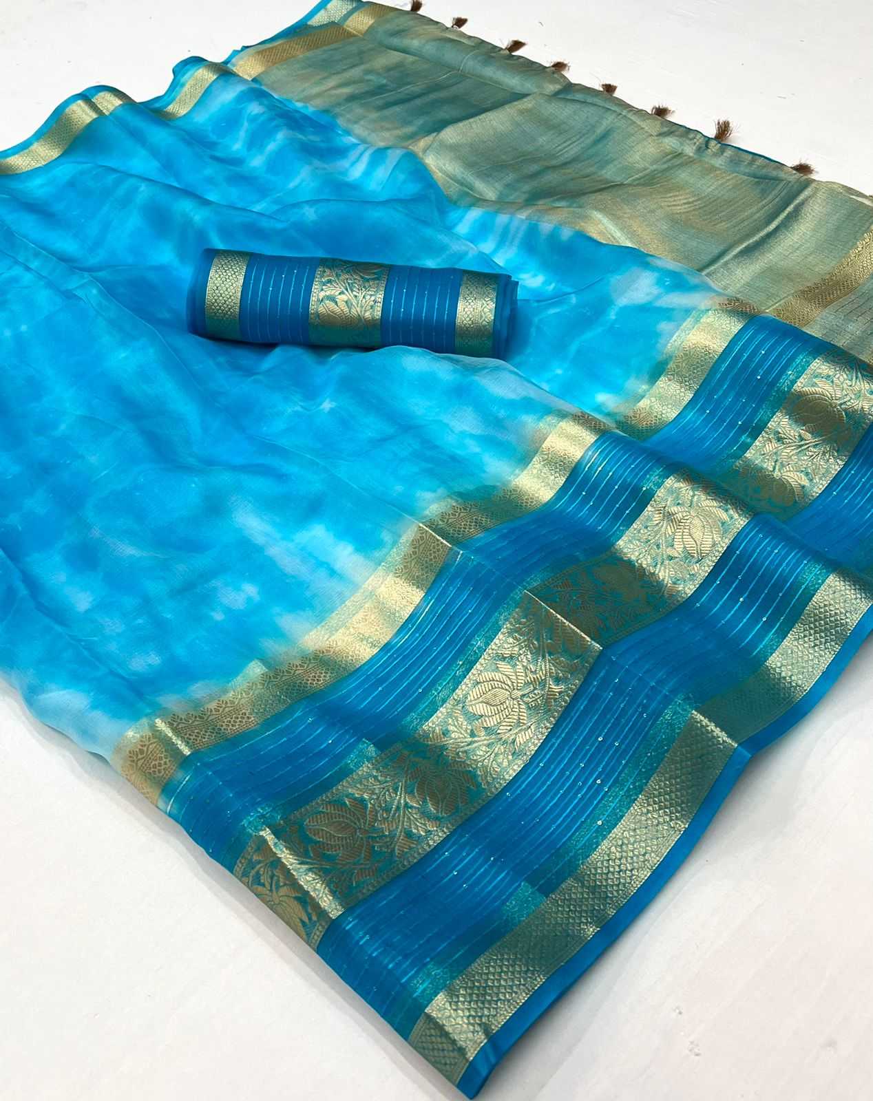 YNF ORGANZA RAR RICH WHOLESALE SAREES MANUFACTURER